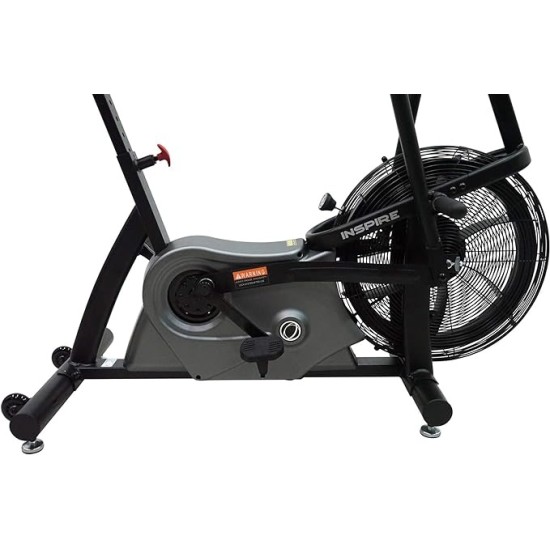 Verbeter je conditie met de Inspire Airbike. Dubbelwerkend ontwerp en ventilatorweerstand voor optimale trainingservaring.