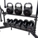 Inspire SF5: veelzijdige Functional Trainer en Smith Machine met 2 gewichtenstapels van 73 kg en uitgebreide accessoires voor volledige lichaamstraining.