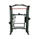 Inspire SF5: veelzijdige Functional Trainer en Smith Machine met 2 gewichtenstapels van 73 kg en uitgebreide accessoires voor volledige lichaamstraining.