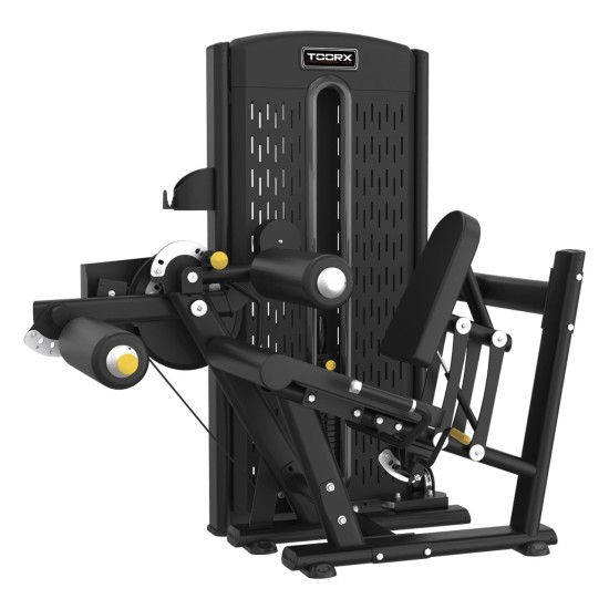 De Toorx Professional PLX-5600 is een multifunctionele fitnessmachine voor leg extensions en curls, perfect voor kleine sportscholen en personal trainers.