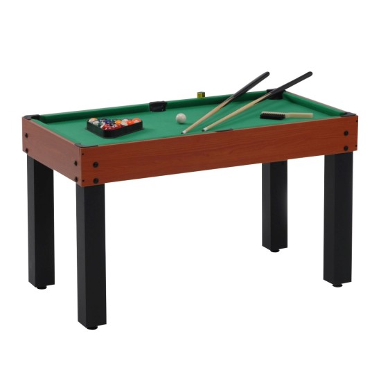 Multi-12 van Garlando: multifunctionele tafel voor 12 spellen, inclusief voetbal, pool en meer. Ideaal voor thuis en eenvoudig te veranderen.