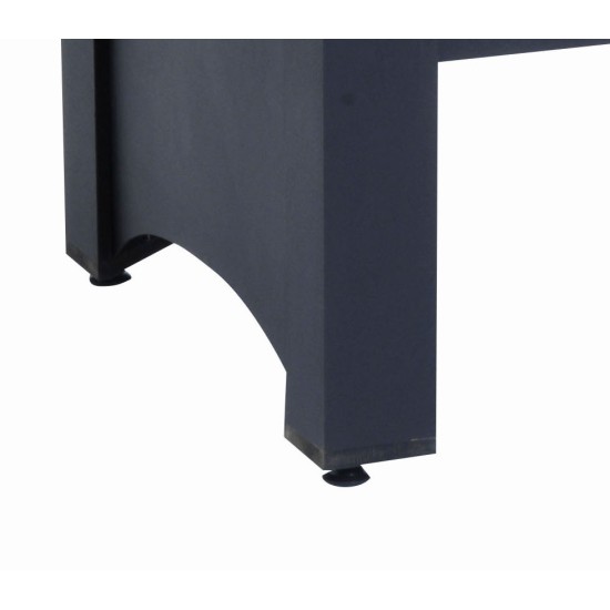 Garlando Mistral airhockeytafel, duurzame MDF constructie, perfect voor gezinnen. 4 hamers en pucks inbegrepen. 2 jaar garantie.