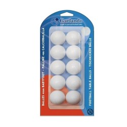 Garlando Voetbaltafel Balletjes Wit 10 Stuks