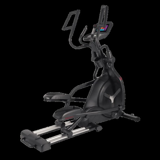 De Toorx ERX-9500-TFT Crosstrainer biedt een 10,1-inch touchscreen, 32 weerstandsinstellingen en Bluetooth-connectiviteit voor een optimale trainingservaring.