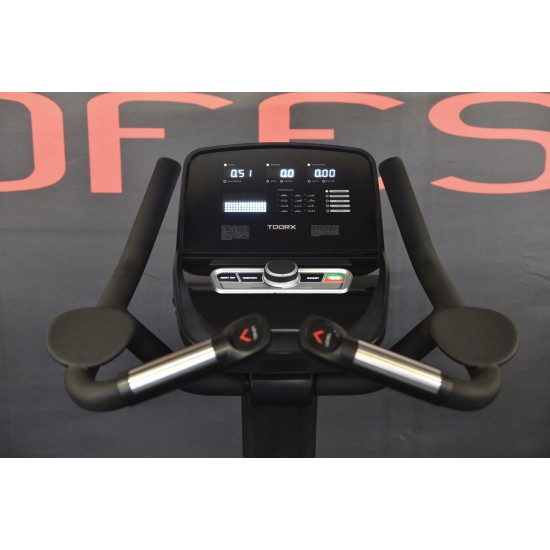 Ontdek de Toorx Professional BRX-9500 Ergometer, een zelf genererende ergometer met 32 weerstanden voor een efficiënte training.