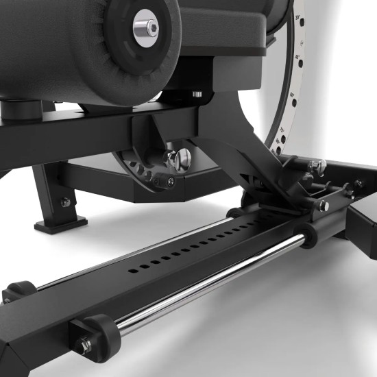 Professionele WBX-3900 halterbank van Toorx met verstelbare rugleuning en 350 kg belasting. Geschikt voor serieuze krachttraining.