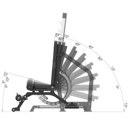 Toorx Professional WBX-3900 Verstelbare Olympische Halterbank