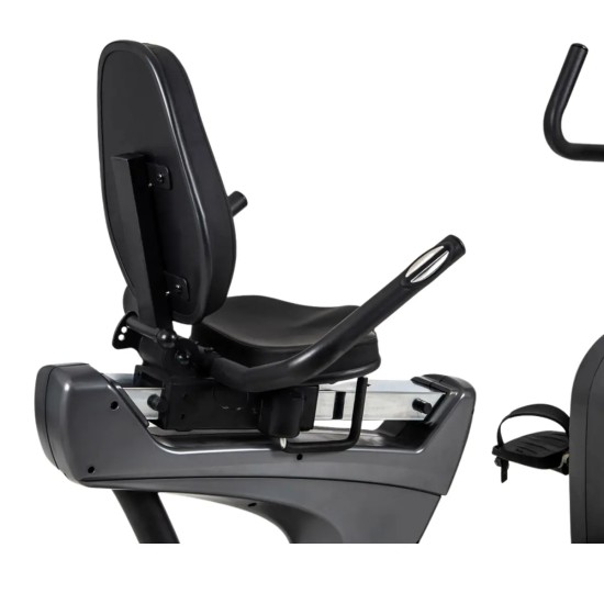 De Toorx Professional BRX-R3000 Ligfiets biedt een comfortabele trainingservaring met geavanceerde functies en robuuste constructie, ideaal voor zakelijk gebruik.