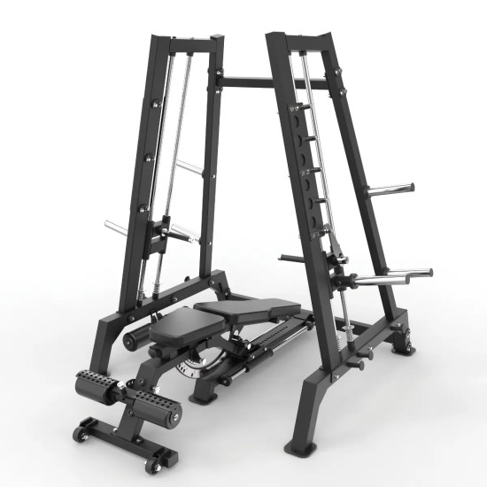 De Toorx Professional FWX-6600 biedt een maximale belastbaarheid van 400 kg en uitgebreide aanpassingsmogelijkheden voor optimale krachttraining.