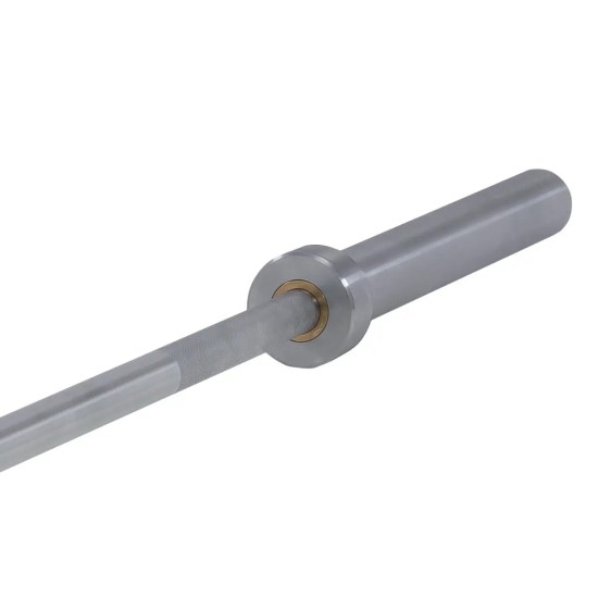 Ontdek de Toorx Professional BO-150 halterstang van 150 cm, ontworpen voor krachttraining met een maximale belastbaarheid van 320 kg en een comfortabele grip.