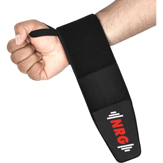 Maximale ondersteuning en hygiëne met NRG fitness W2 Powerlifting polsbandages. Perfect voor krachttraining en langdurig gebruik.