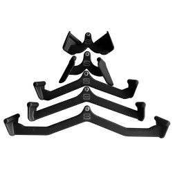 Toorx Professional Foam Grip Bar Set