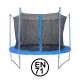 Garlando Combi M trampoline biedt plezier en fitness voor het hele gezin. Veiligheidsnet inclusief voor optimale bescherming.