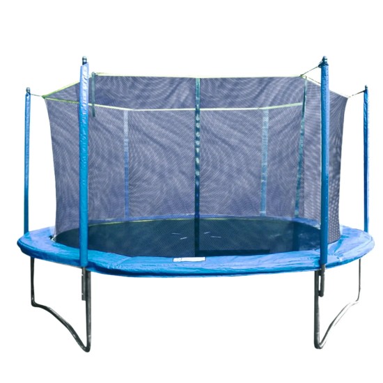 Garlando Combi XXL trampoline met veiligheidsnet - veilige en leuke springervaring voor het hele gezin. Geschikt voor volwassenen en kinderen.