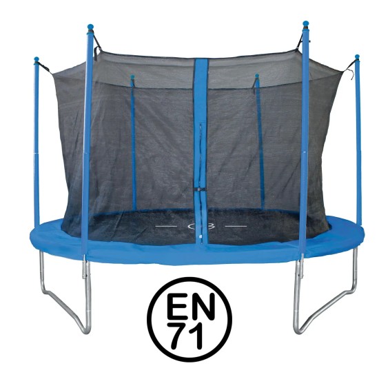 Geniet van plezier en fitness met de Garlando Combi L trampoline. Geschikt voor kinderen en volwassenen, met een diameter van 305 cm en maximale gebruikersgewicht van 100 kg.
