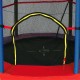 Garlando Combi XS trampoline met een diameter van 140 cm, geschikt voor kinderen tot 45 kg, voor binnen en buiten gebruik.