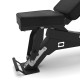 Verstelbare Toorx Professional WBX-950 FID bank, ideaal voor intense trainingen met een maximale belasting van 390 kg.