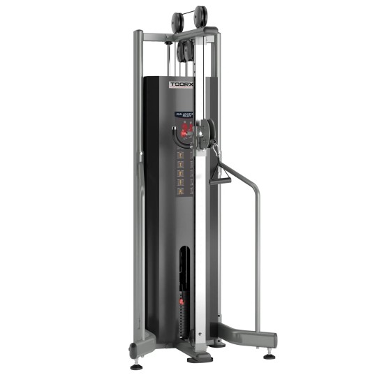 Ontdek de Toorx Professional CSX-4000 Single Pulley, ideaal voor krachttraining met een robuuste constructie en 100 kg gewicht stapel.