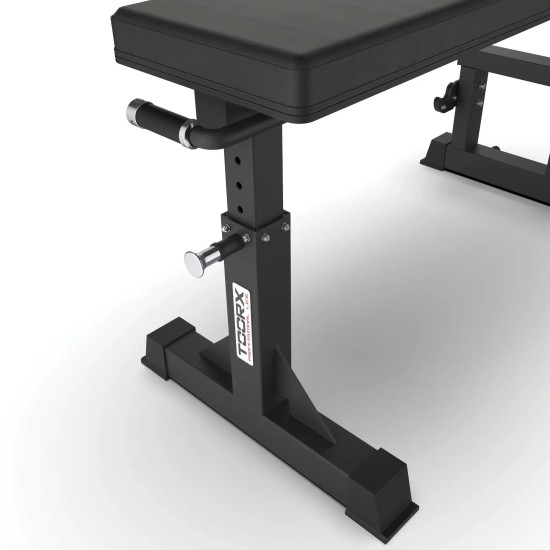 Verbeter je training met de Toorx Professional WBX-3300 Seal Row Bench, ideaal voor intensieve krachttraining met verstelbare rugleuning en transportwielen.