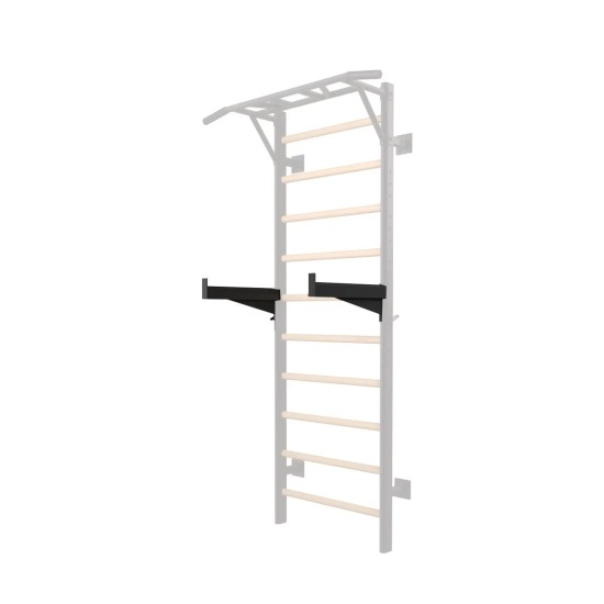 Veilige en robuuste spotterarmen voor de LDX-3000 Wallbar, voorzien van beschermende pads en een snel bevestigingssysteem.