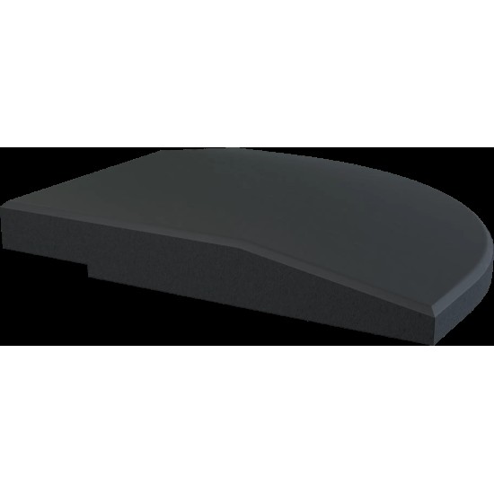 Perfecte afwerking voor rubberen tegelvloer met NRG Fitness Hoekprofiel. Optimaliseer jouw fitnessruimte met SBR-toplaag voor veiligheid en hygiëne.