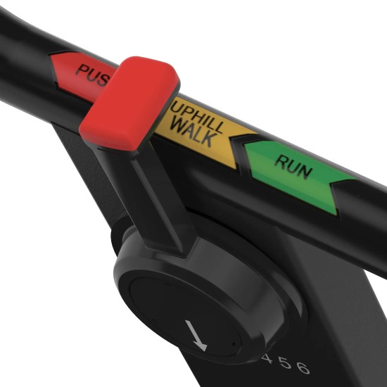 Ervaar krachtige trainingen met de Toorx Race Cross Pro. Een zelf genererende loopband met extra handgrepen voor optimale stabiliteit.