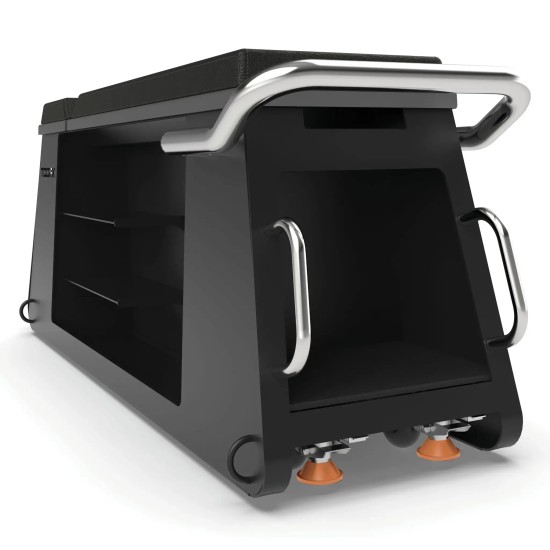 Ontdek de Toorx Professional WBX-1000 Storage HIIT Bench, een veelzijdige bank voor krachttraining en plyometrische oefeningen met opbergmogelijkheden.