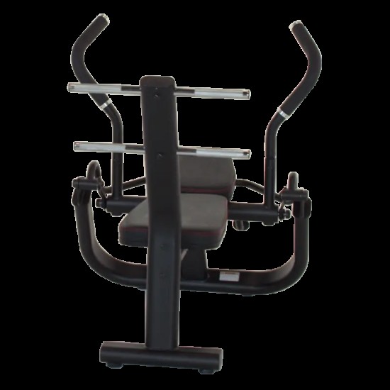 Versterk je kernspieren met de Inspire AB Bench. Zware stalen constructie, comfortabele kussens en ruimte voor gewichtsschijven voor extra weerstand.