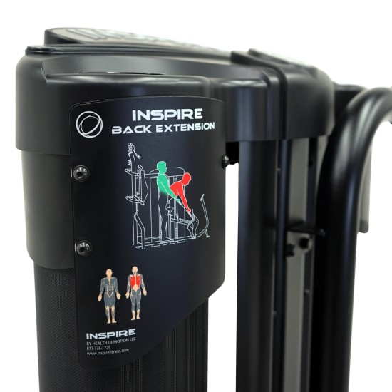 Train rug en buik effectief met Inspire Dual Station. 50 kg gewichten en verstelbare mogelijkheden voor optimale prestatie.