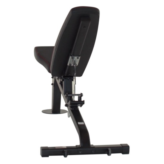 Inspire Trainingsbank met 5 posities, 270 kg belasting, ideaal voor thuisgebruik en dumbbell trainingen.