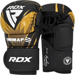 RDX Sports - IMMAF Shooter Grappling Gloves MMA Goud