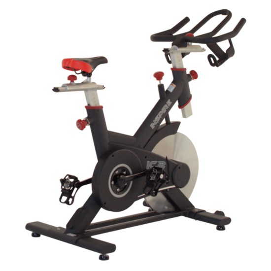 Inspire IC2 Indoor Cycle voor intensieve training met een 24kg vliegwiel en geavanceerde technologie voor comfort en duurzaamheid.
