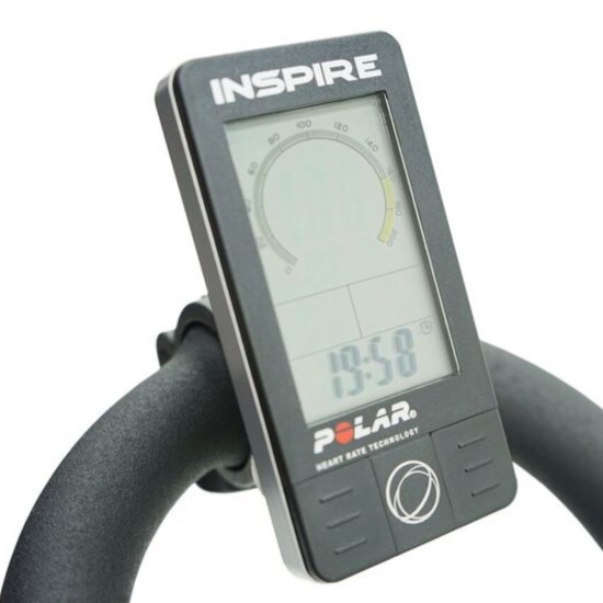 Breid je IC2 Indoor Cycle uit met de Inspire IC2 Display om al je trainingswaarden bij te houden.