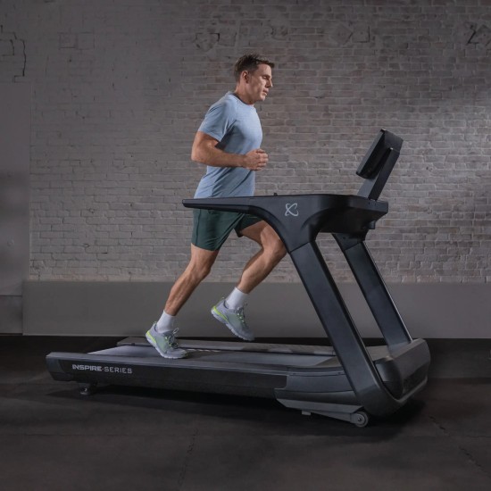 Ervaar topprestaties met de Inspire Series T7 Loopband, uitgerust met een krachtige motor en innovatieve technologie voor optimale training.