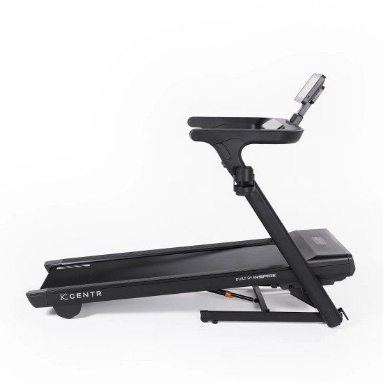 Ervaar de Centr RUNR-S loopband met touchscreen, 25 programma's, en Bluetooth-hartslagmeting voor een optimale trainingservaring thuis.