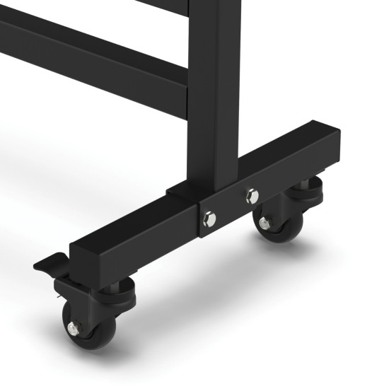 Kies de Toorx RMV-B vinyl dumbbell rack voor een stijlvolle en praktische opslagoplossing voor jouw dumbbells. Ideaal voor commerciële en thuisgebruik.