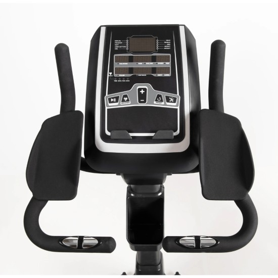 Ervaar een uitgebreide training met de Toorx Professional BRX-9000 Ergometer, zelf genererend, en met 32 weerstanden en 180 kg gebruikersgewicht.