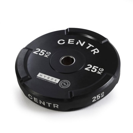 Verbeter je training met de Centr x HYROX Competition Edge Bumper Plate, voorzien van een interlock-systeem en duurzame CPU-coating voor optimale prestaties.