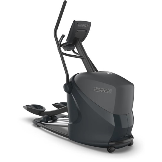 Octane Q35X Crosstrainer biedt unieke ergonomic voor bovenlichaam, realistische hardloopbeweging en diverse trainingsprogramma's voor een volledige lichaamstraining.