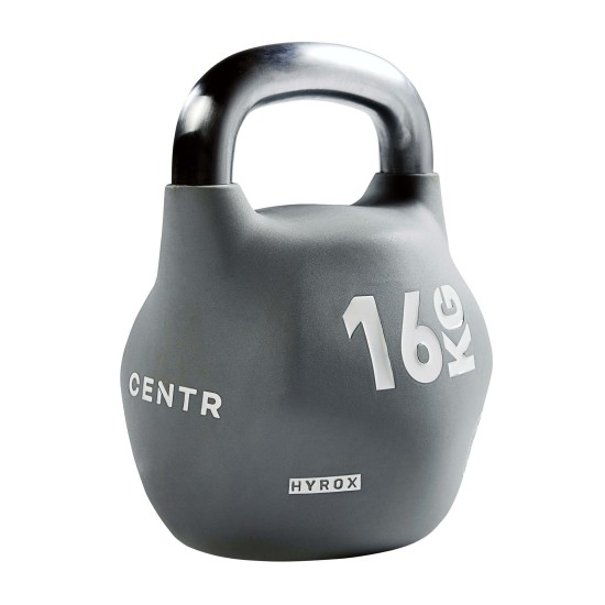 Innovatieve kettlebell met octo-ontwerp voor optimale functionaliteit en grip, ideaal voor intensieve training. Officiële HYROX uitrusting.