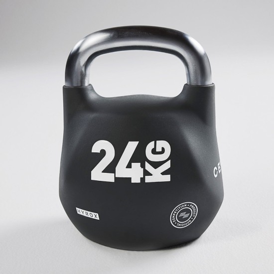 Ontdek de CENTR x HYROX Octo Kettlebell, gemaakt van gietijzer en CPU-urethaan voor maximale functionaliteit en duurzaamheid.