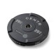 Optimaliseer je training met de Centr x HYROX Interlocking Bumper Plate 20kg, ideaal voor schokabsorberende en geluidsdempende workouts.