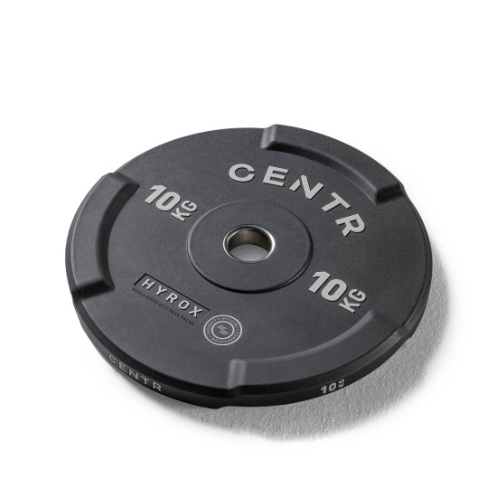 Verbeter je training met de Centr x HYROX Interlocking Bumper Plate. Duurzaam, schokabsorberend en perfect voor intensieve workouts.