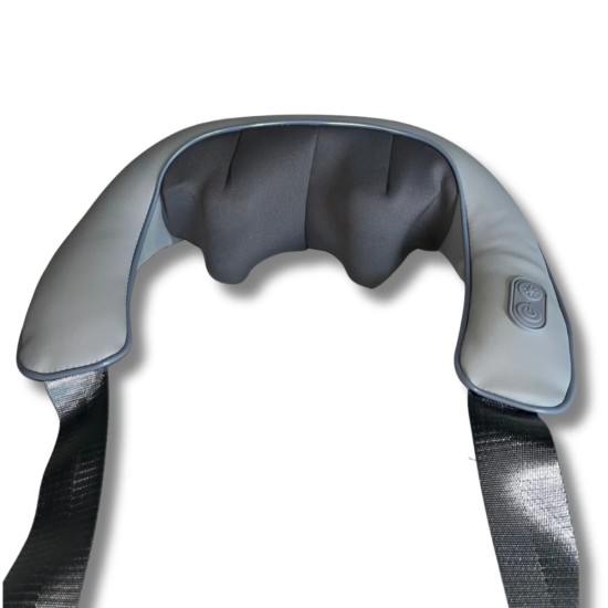 Geniet van een ultieme massage met het NRG Welness massagekussen. Draadloos, met warmte en 8 shiatsu massagerollers voor optimaal comfort.