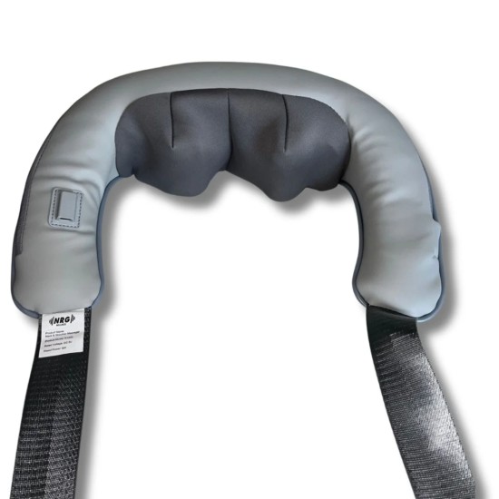 Geniet van een ultieme massage met het NRG Welness massagekussen. Draadloos, met warmte en 8 shiatsu massagerollers voor optimaal comfort.