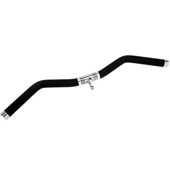 Train effectief je armen met de Toorx Professional Revolving Curl Bar. Duurzaam, met rubberen grip en een V-vorm voor optimale polspositie.