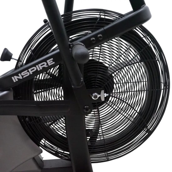 Verbeter je conditie met de Inspire Airbike. Dubbelwerkend ontwerp en ventilatorweerstand voor optimale trainingservaring.
