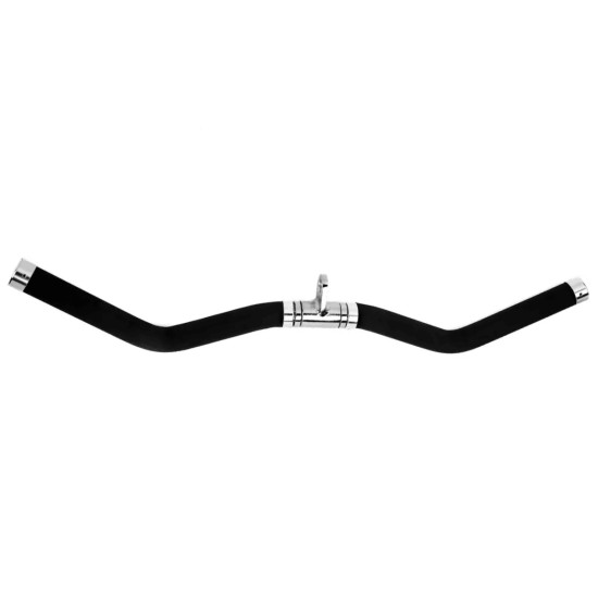 Train effectief je armen met de Toorx Professional Revolving Curl Bar. Duurzaam, met rubberen grip en een V-vorm voor optimale polspositie.