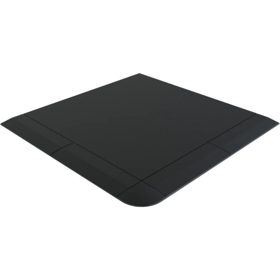 Duurzame NRG Fitness Rubberen Tegel met schokabsorptie, ideaal voor zware gewichten. Eenvoudig te installeren met verbindingsstukken.