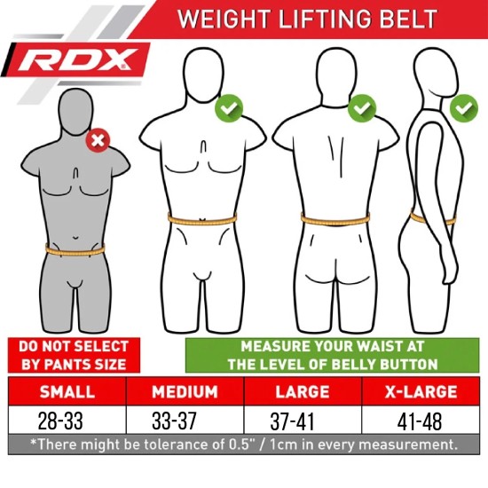 Upgrade je training met de RDX X3 gewichtsriem voor optimale ondersteuning en comfort. Beschikbaar in 4 maten. Ideaal voor zwaar tillen.